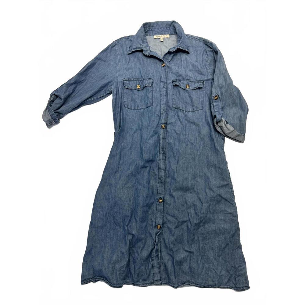 Speed Control Women's Denim Shirt Dress Size S